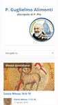 Mobile Screenshot of padreguglielmo.it
